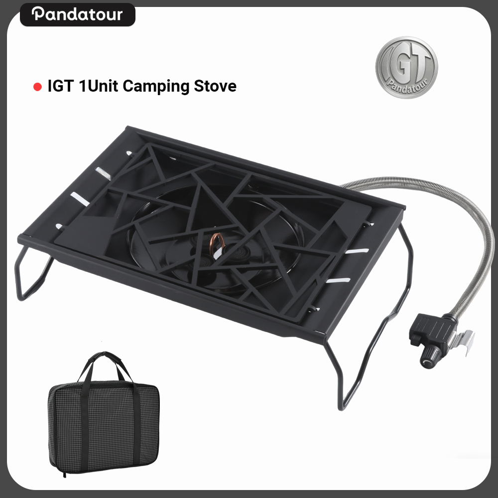 Outdoor Power Burner - Pandatour Camping IGT 1Unit Stove Windproof