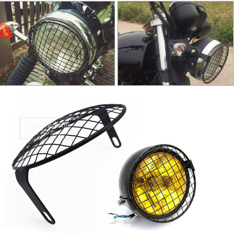 Outdoor Power Products - Universal 7inch Retro Style Motorcycle Headlight