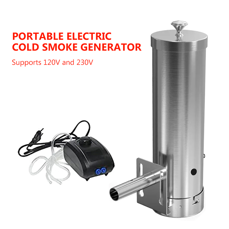 Outdoor Power Source - Portable Electric BBQ Smoker with Lid