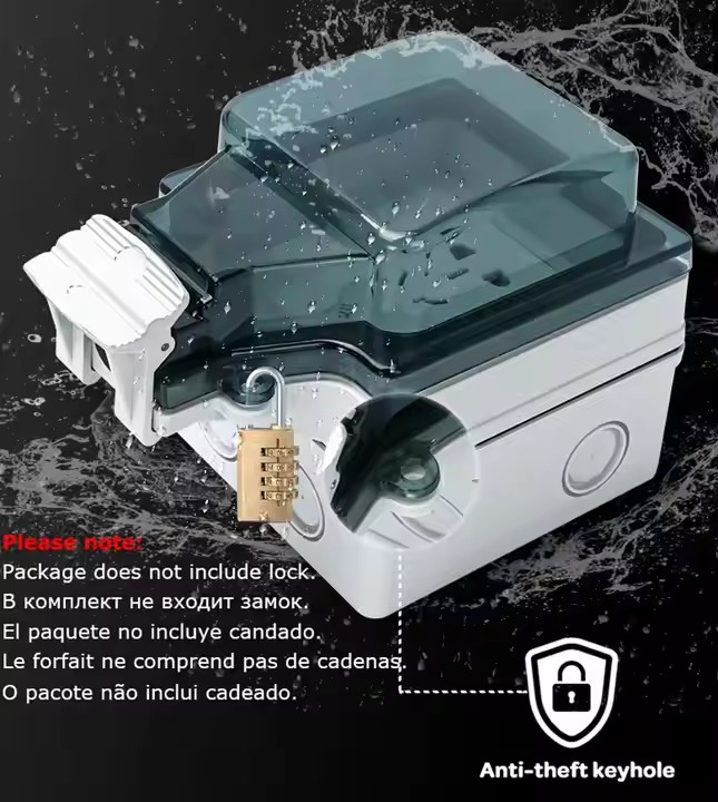 FUNAYA Switzerland Tuya Outdoo - Outdoor Power Outlet With Remote Control 评论和价格
