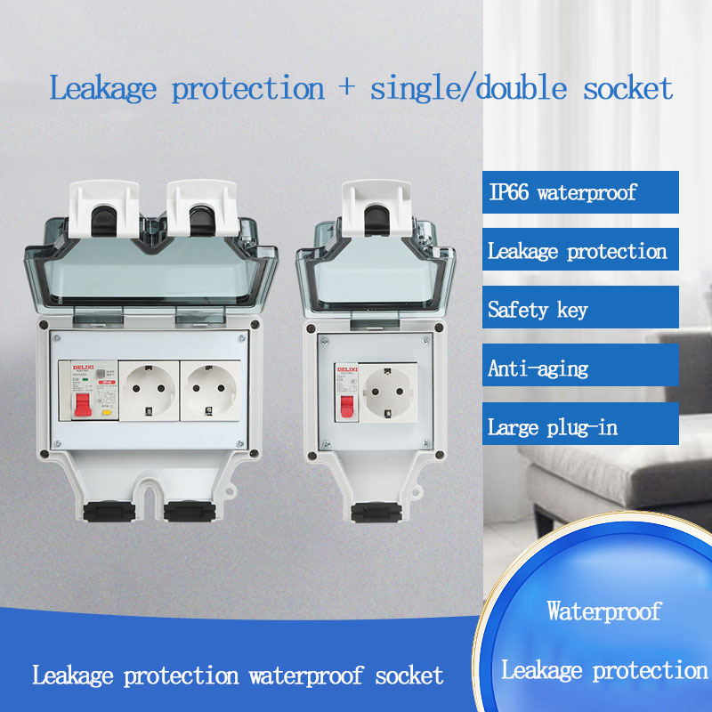 Outdoor Waterproof Socket 86 T - Power Switch Outdoor 评论和价格