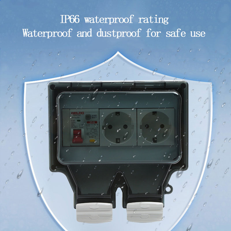 Outdoor Waterproof Socket 86 T - Power Switch Outdoor 评论和价格