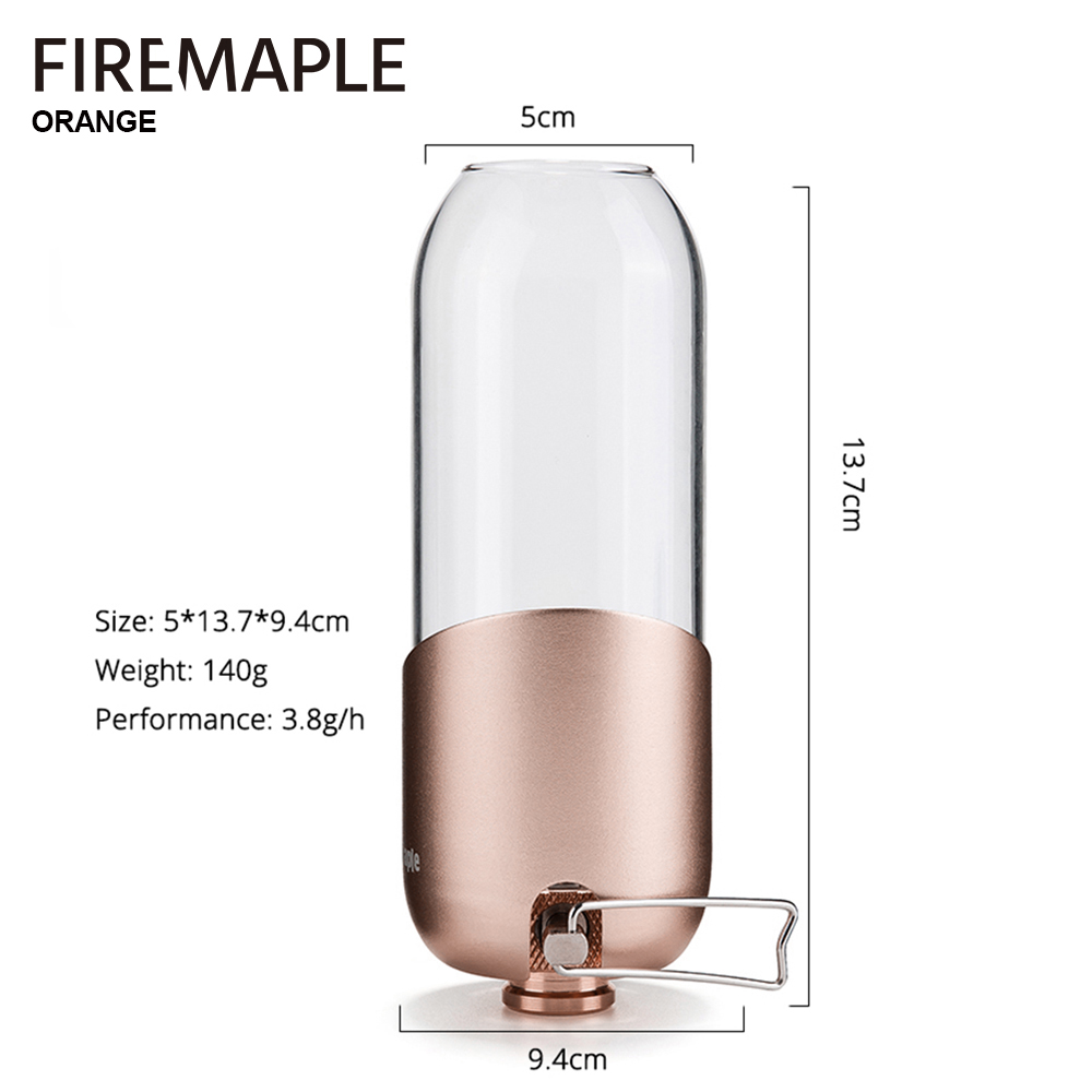 Fire Maple Orange Gas Lantern  - Outdoor Power Burner 评论和价格