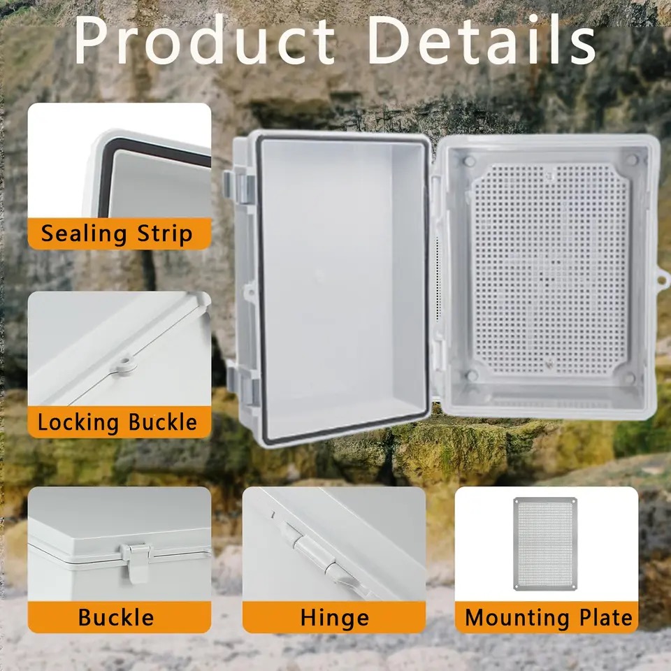 IP66 Waterproof Gray/Transpare - Power Switch Outdoor 评论和价格