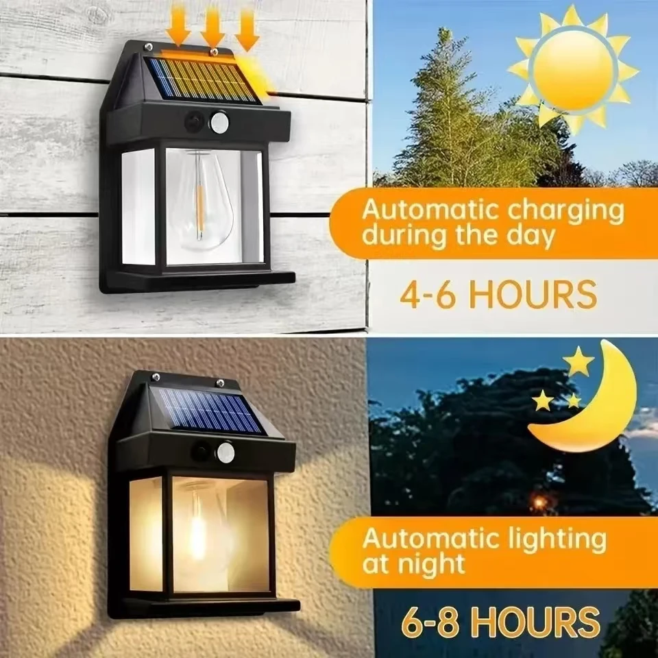 Outdoor Solar Tungsten Wall Li - Outdoor Power Point 评论和价格