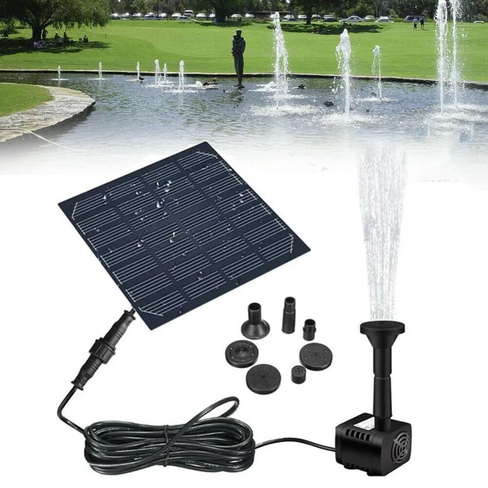 1.4W Mini Solar Fountain Pump  - Outdoor Power Source 评论和价格