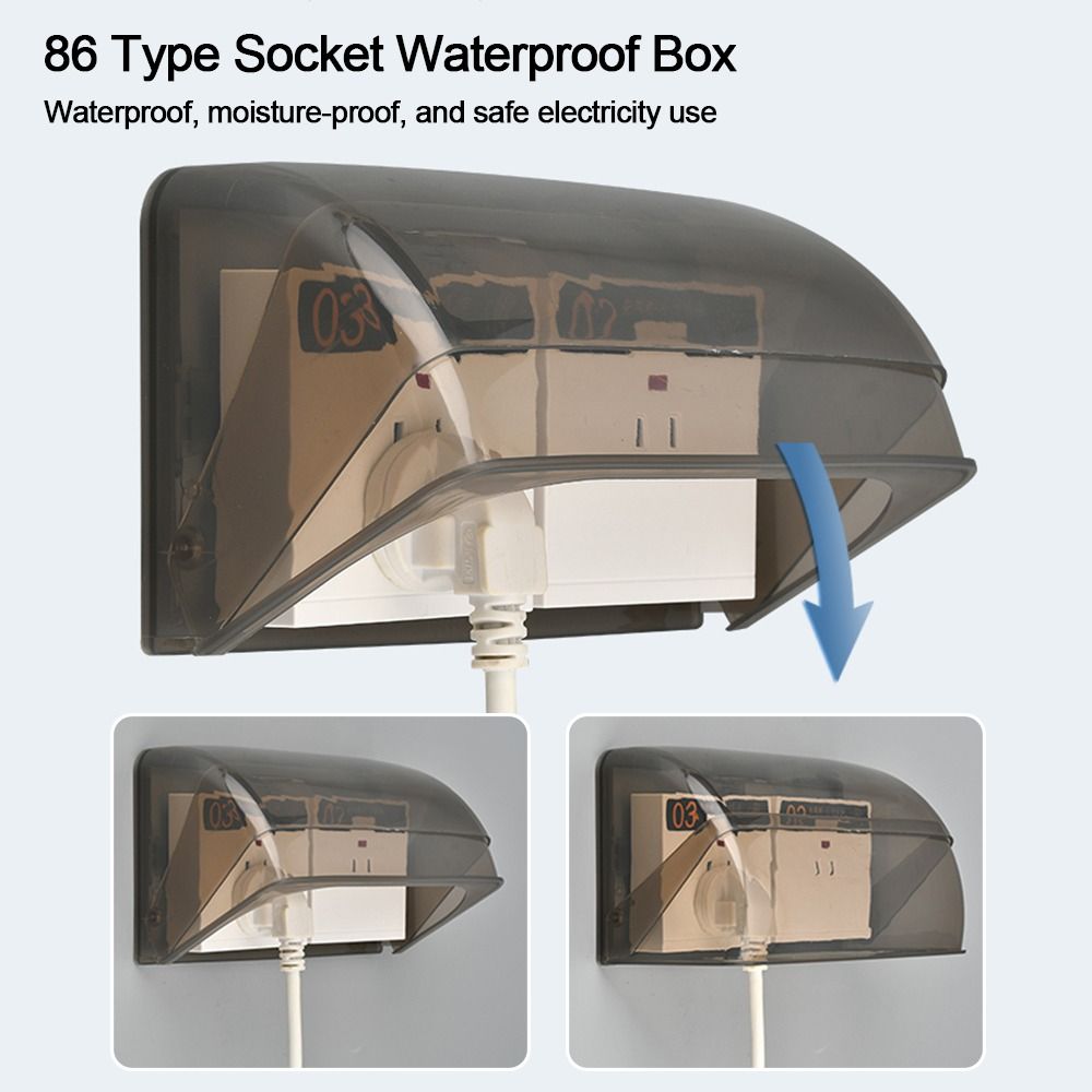 1Pcs Outdoor Socket Waterproof - Power Switch Outdoor 评论和价格