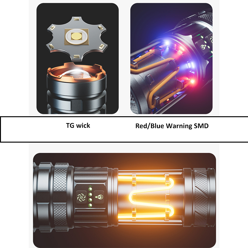 Outdoor Long Range Flashlight  - Outdoor Power Source 评论和价格