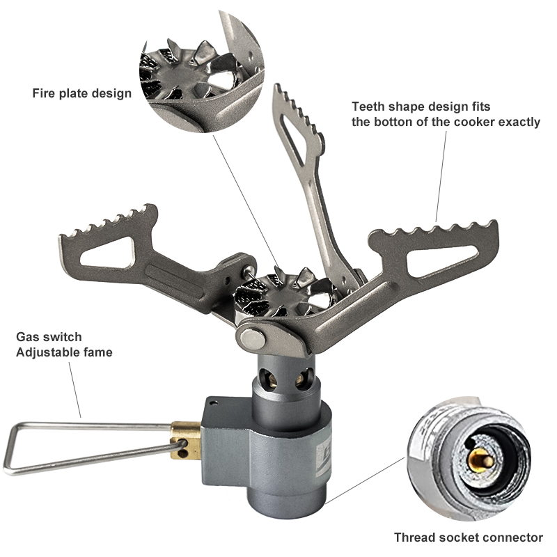 BRS Outdoor Gas Stove Mini Cam - Outdoor Power Burner 评论和价格