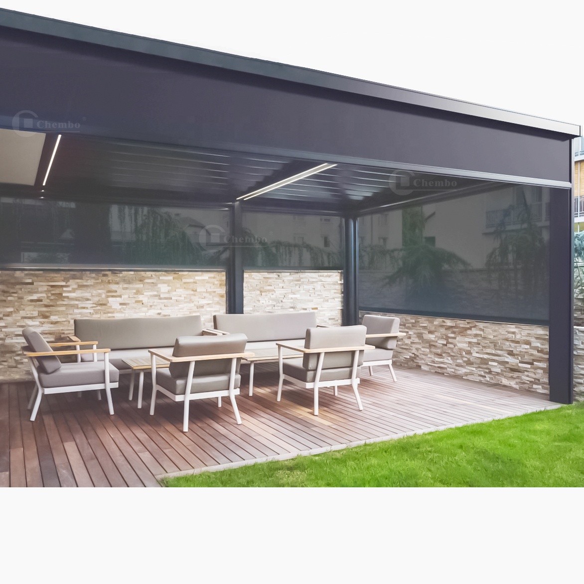 Intelligent Control Waterproof - Outdoor Power Blinds 评论和价格