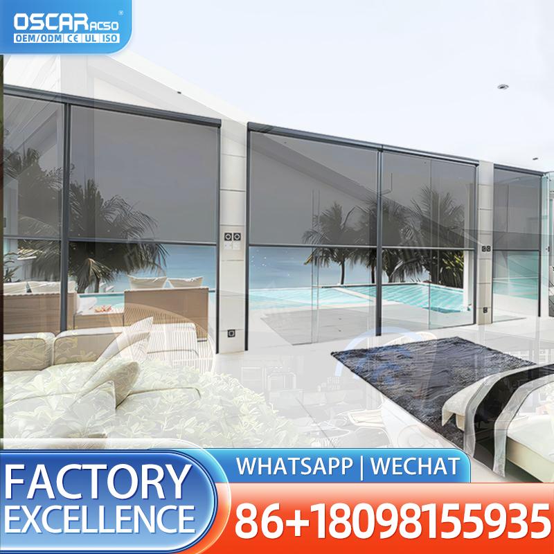 Electric Vertical Roller Blind - Outdoor Power Blinds 评论和价格