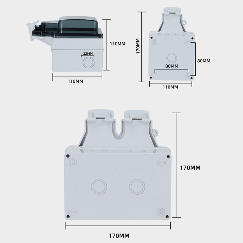 Avoir Tuya Wifi Waterproof Ele - Outdoor Power Outlet With Remote Control 评论和价格