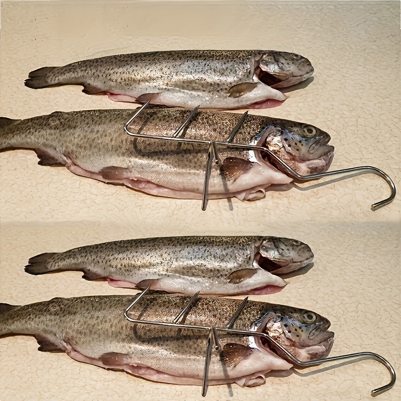 Fish Hooks for Smoking, Stainl - Outdoor Power Burner 评论和价格