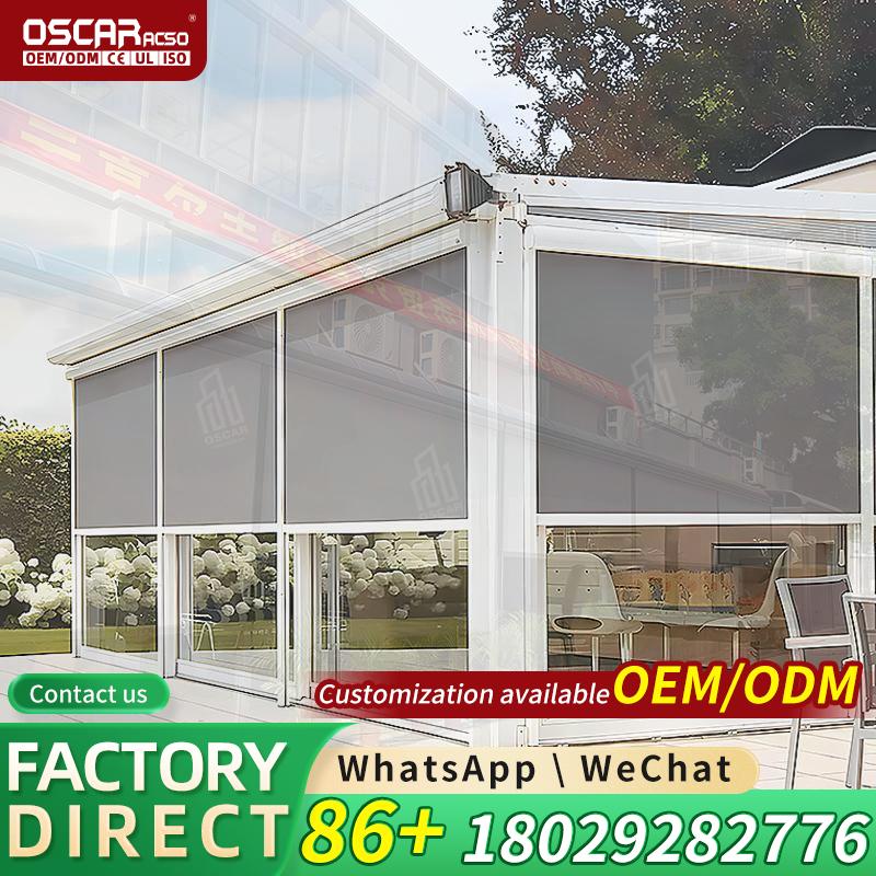 Outdoor Porch Enclosure Kit Be - Outdoor Power Blinds 评论和价格