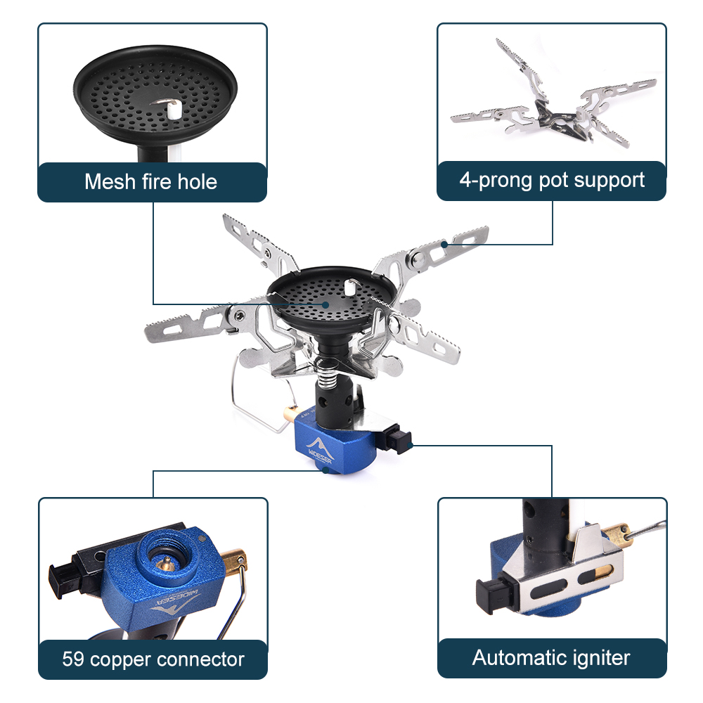 Outdoor Camping Gas Burner Out - Outdoor Power Burner 评论和价格