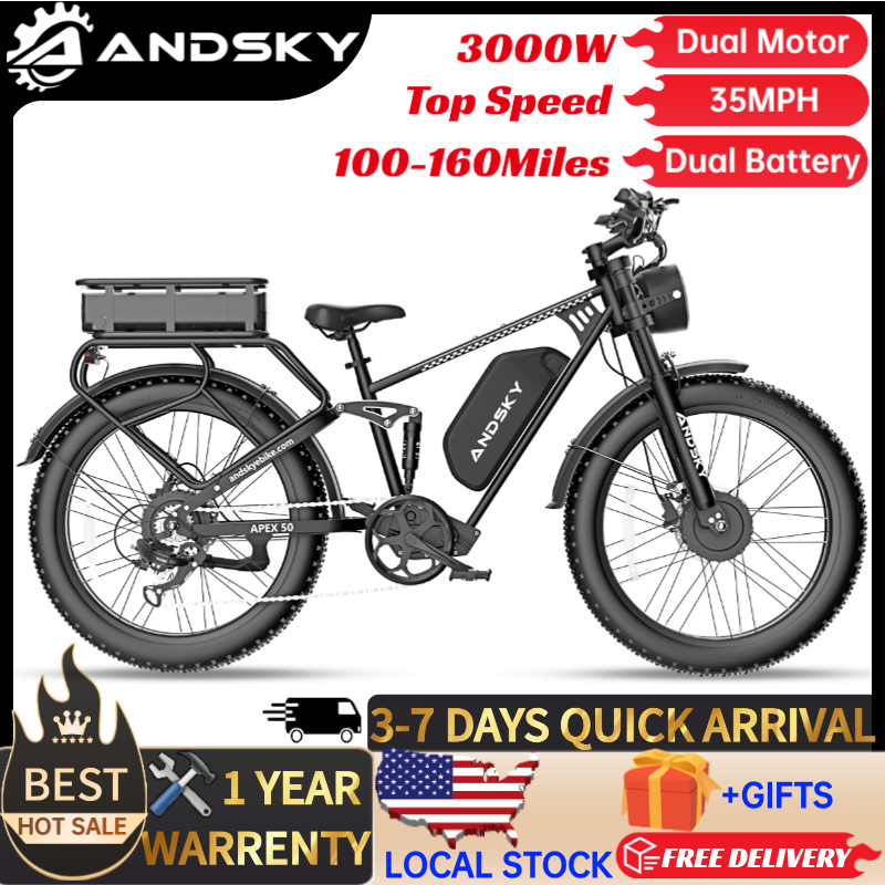 ANDSKY Apex50 AWD Electric Bik - Outdoor Power Tool Kit 评论和价格
