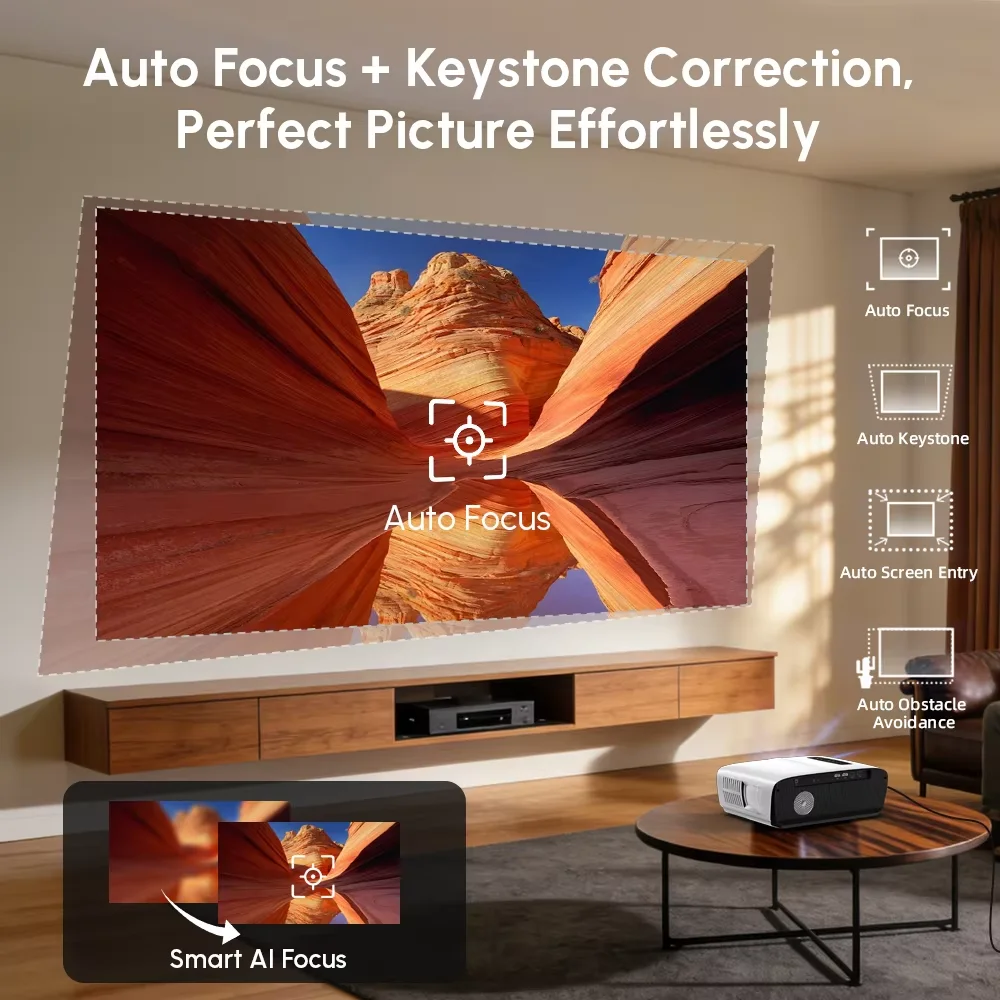 NewA9S 4k Projector Auto Focus - Outdoor Power Products 评论和价格